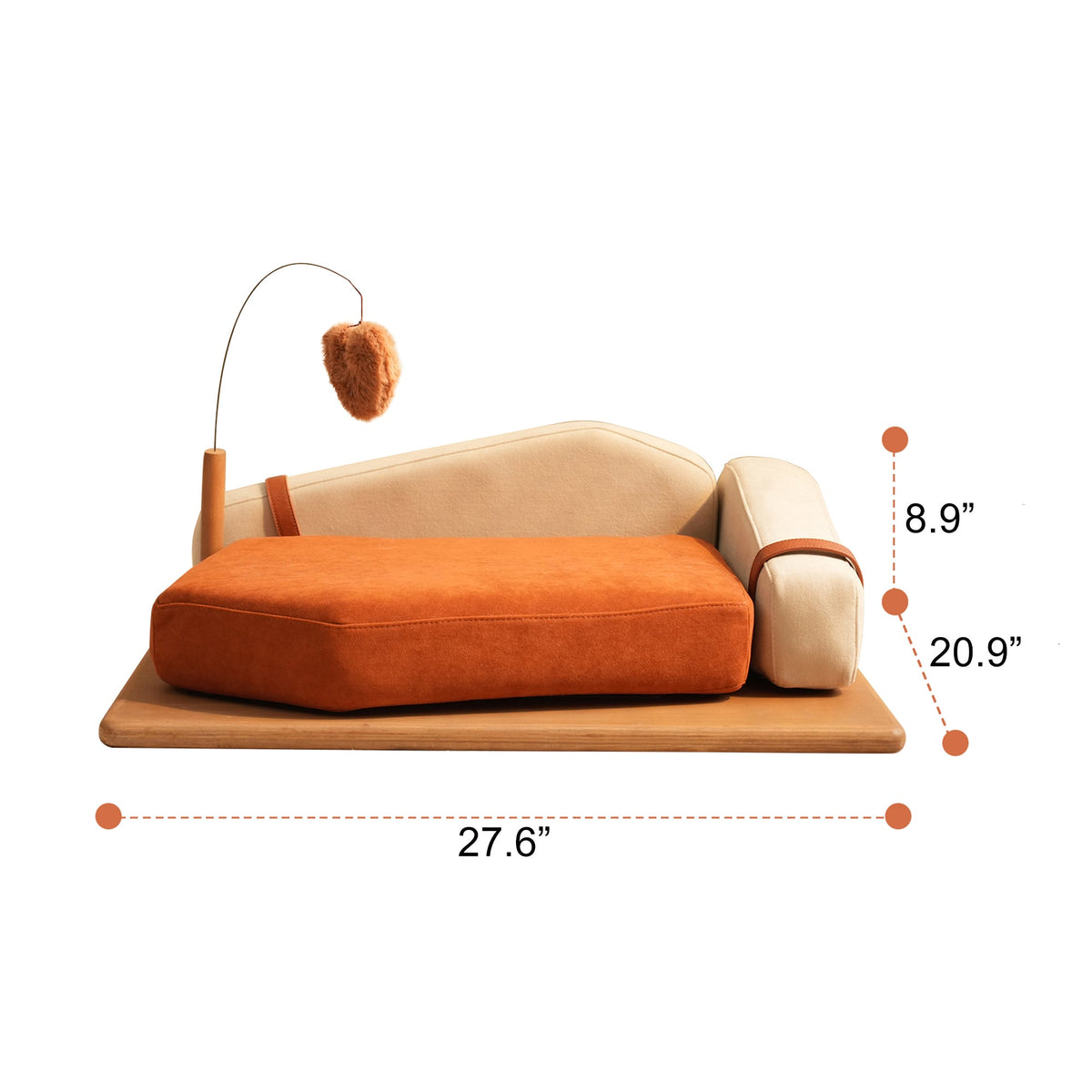 Modern Wooden Pet Bed