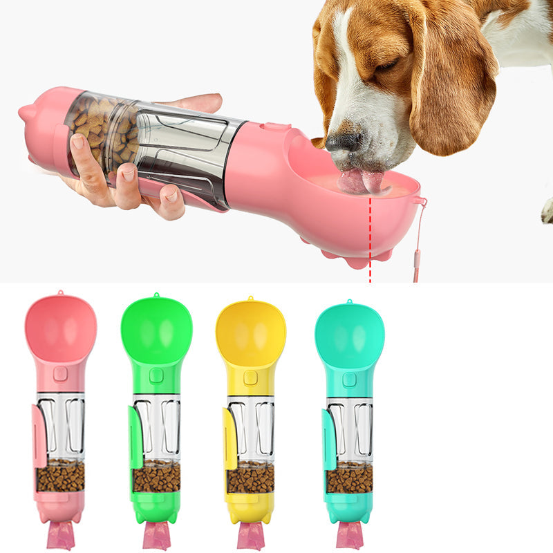 3-in-1 Travel Water Bottle & Feeder