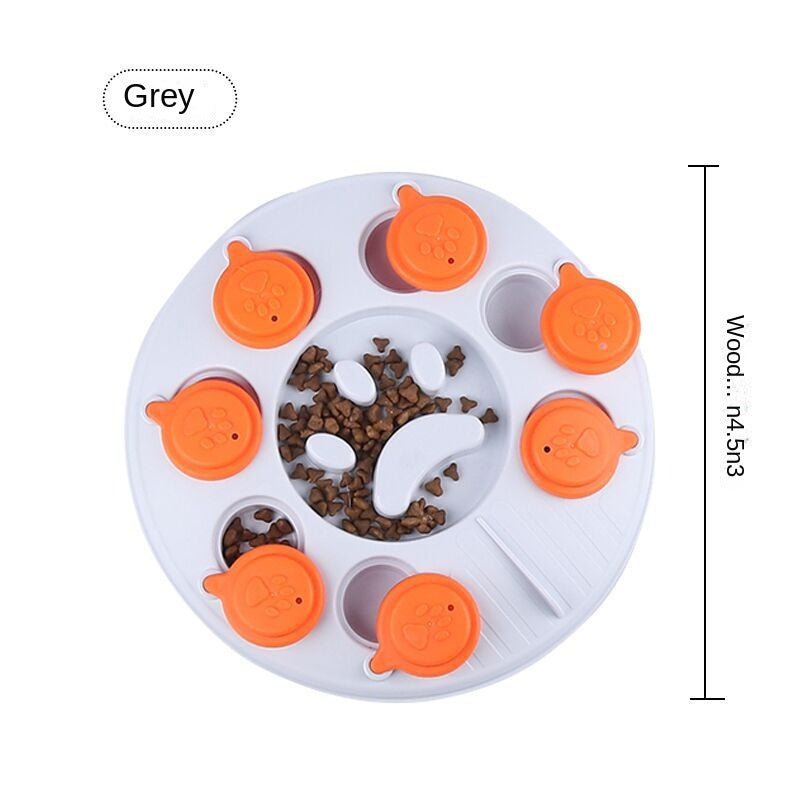 Interactive Slow-Feeder Puzzle Bowl