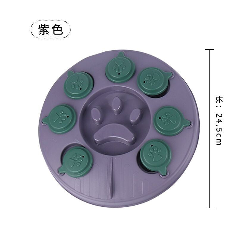 Interactive Slow-Feeder Puzzle Bowl