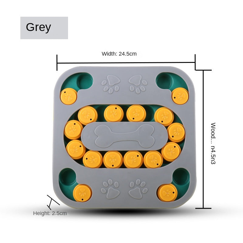 Interactive Slow-Feeder Puzzle Bowl