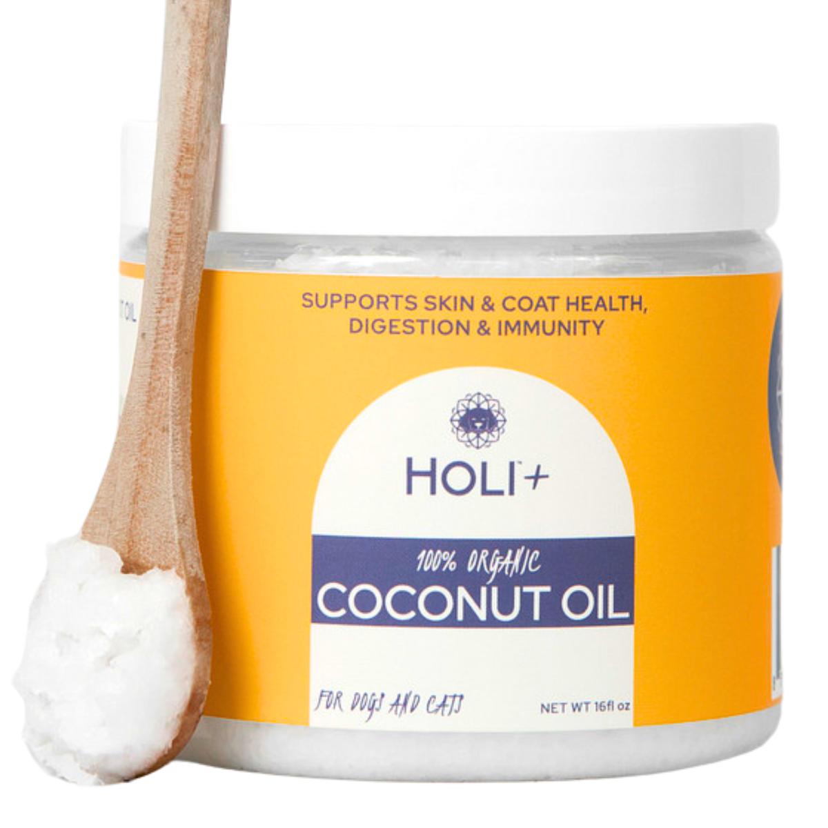 Organic Virgin Coconut Oil for Dogs & Cats