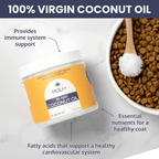 Organic Virgin Coconut Oil for Dogs & Cats