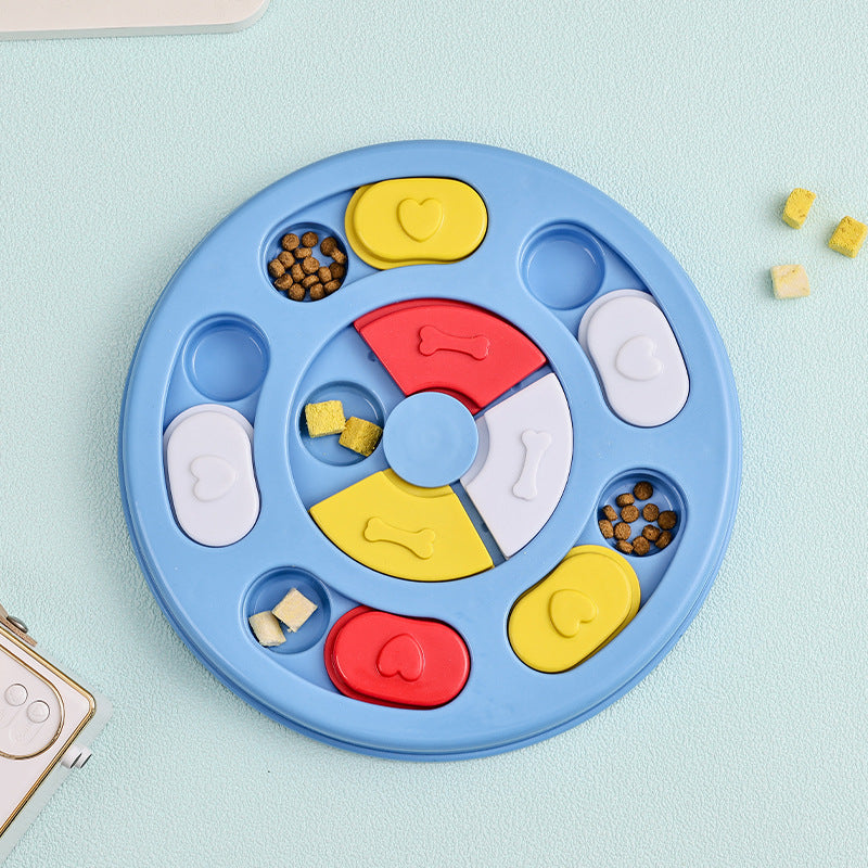 Interactive Slow-Feeder Puzzle Bowl