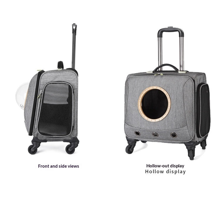 Wheeled Pet Travel Carrier