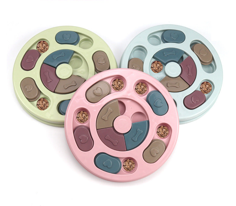 Interactive Slow-Feeder Puzzle Bowl