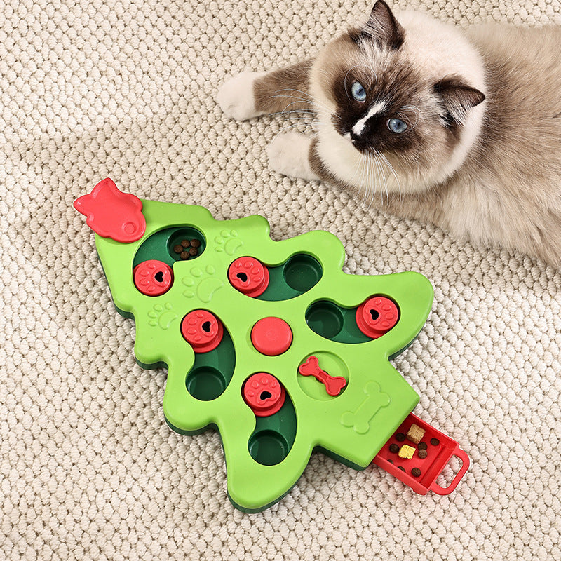Interactive Slow-Feeder Puzzle Bowl