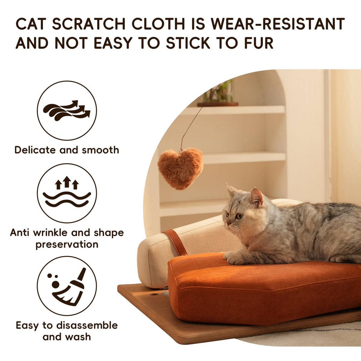 Modern Wooden Pet Bed