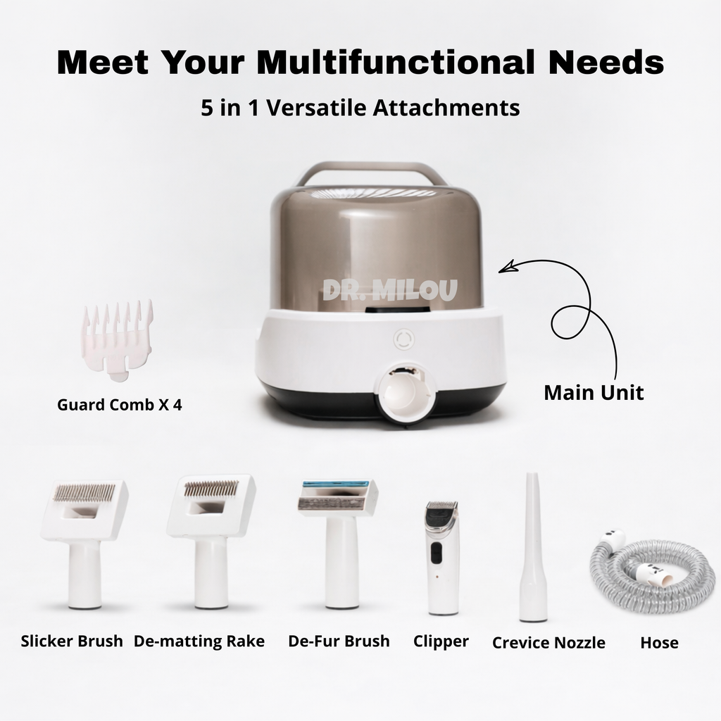 CalmCare™ Cordless Vacuum Grooming Kit