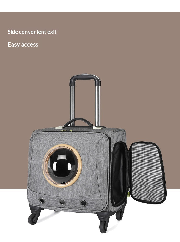 Wheeled Pet Travel Carrier