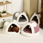 Self-Warming Pet Cave Bed