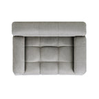 Marcel Upholstered Pet Bed – Uptown Gray Velvet