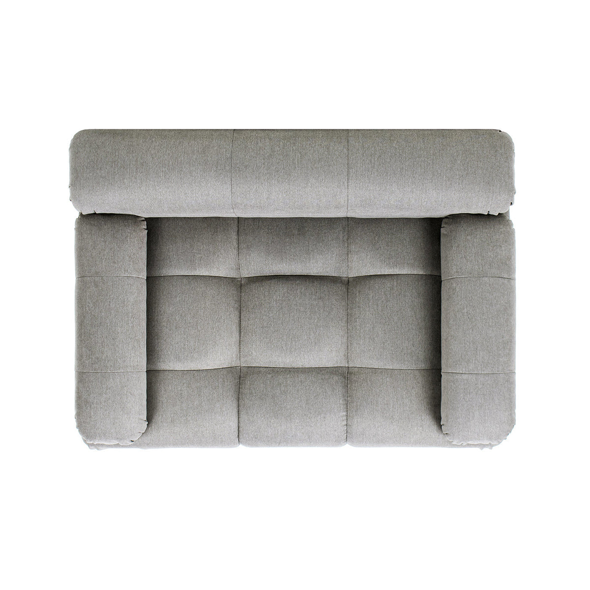 Marcel Upholstered Pet Bed – Uptown Gray Velvet