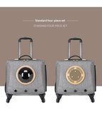 Wheeled Pet Travel Carrier