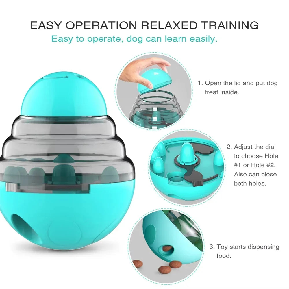 Interactive Slow-Feeder Puzzle Toy