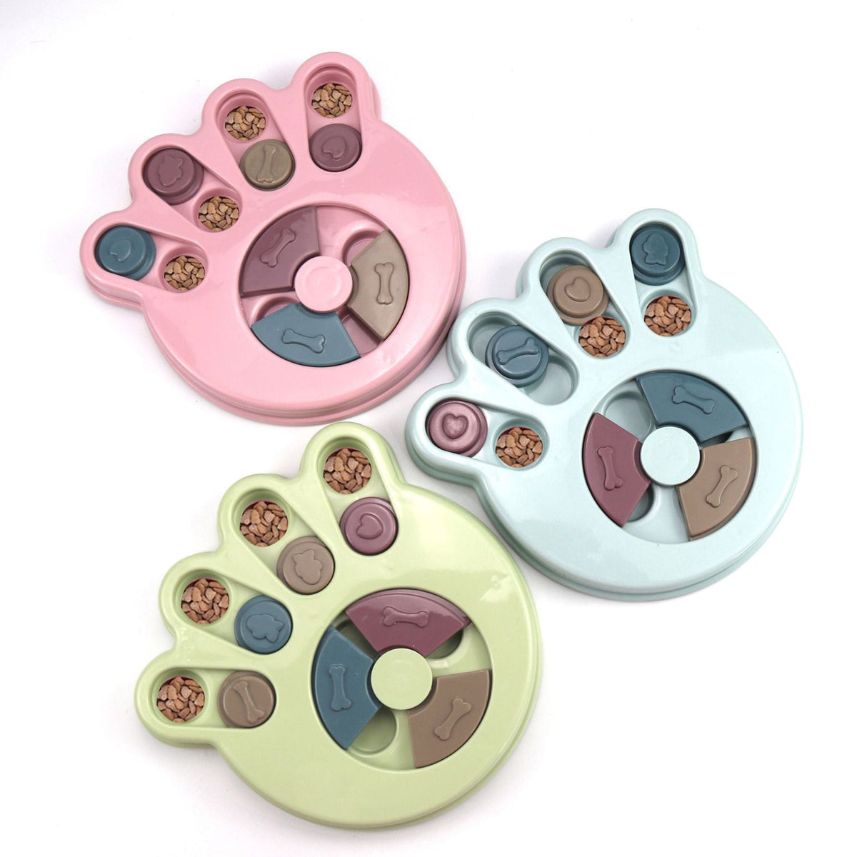 Interactive Slow-Feeder Puzzle Bowl