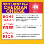 Freeze-Dried Cheddar Cheese Dog Treats