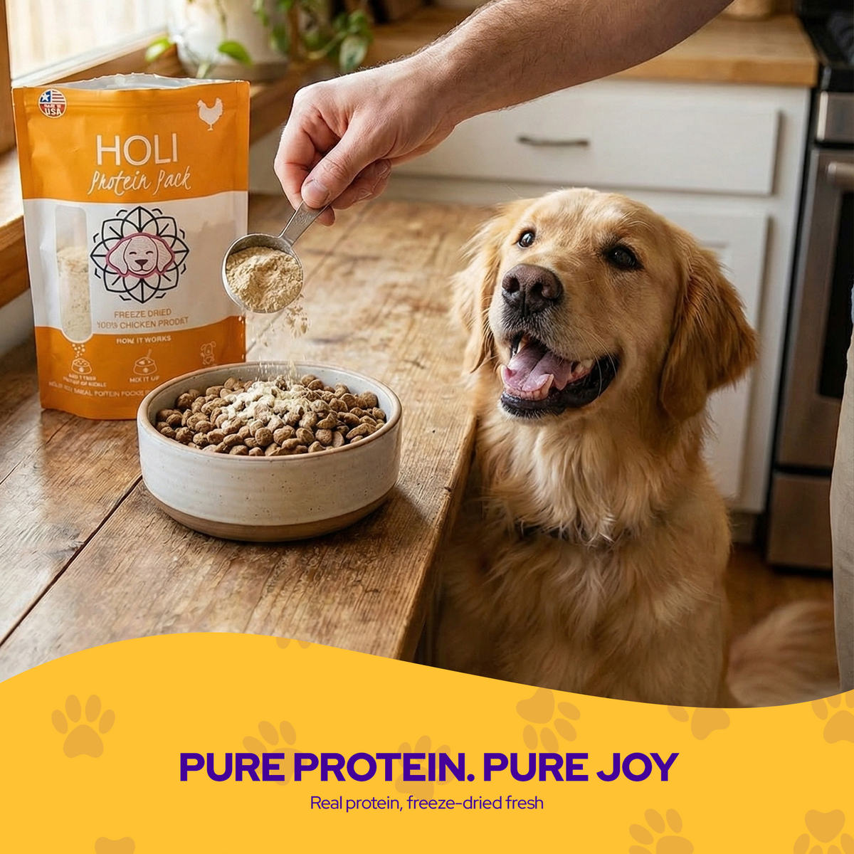 Freeze-Dried Chicken Breast Food Topper