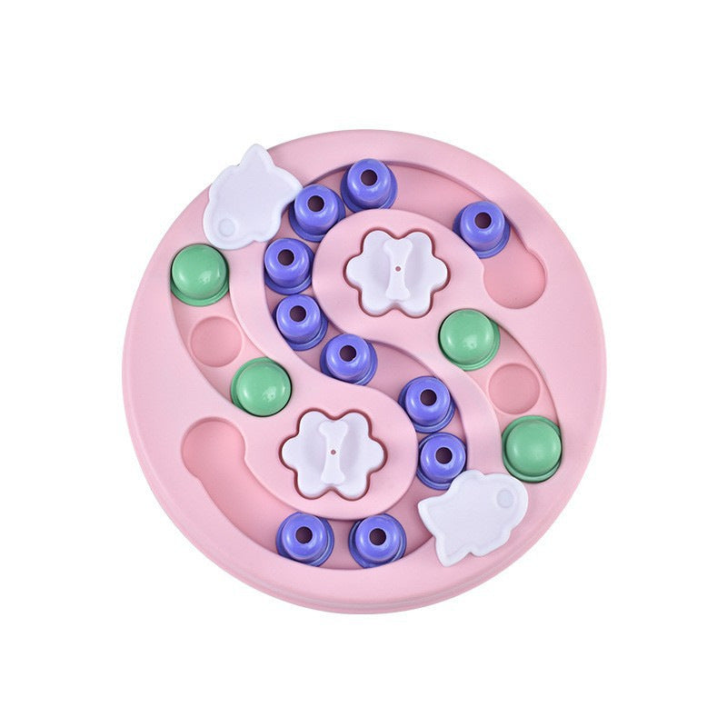 Interactive Slow-Feeder Puzzle Bowl