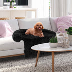 Plush Calming Dog Couch Bed