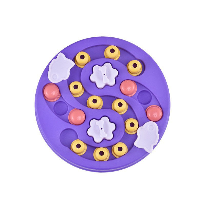 Interactive Slow-Feeder Puzzle Bowl