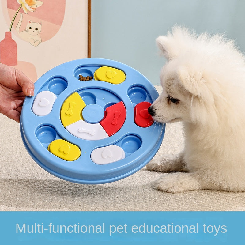 Interactive Slow-Feeder Puzzle Bowl