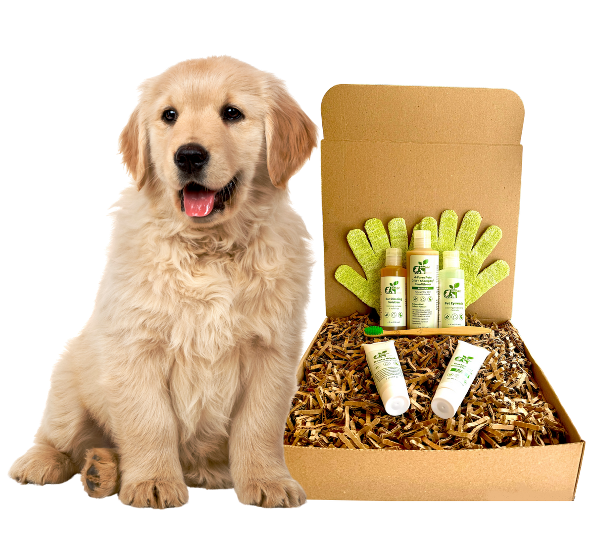 4-Furry Dogs Restorative Grooming Kit