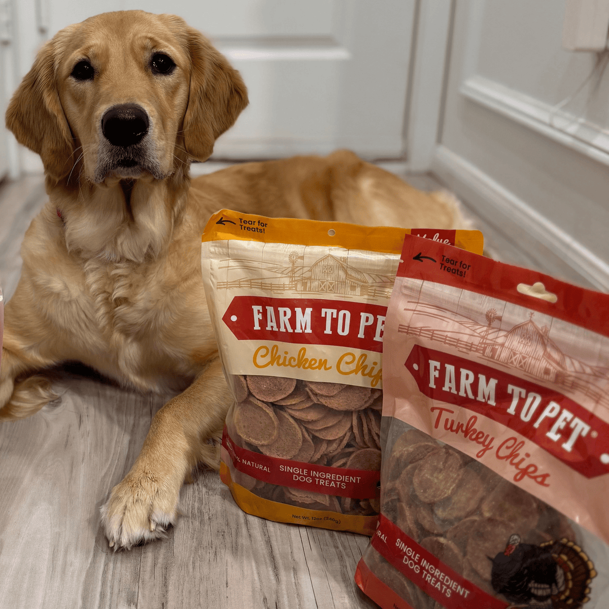 Turkey & Chicken Chip Treat Duo