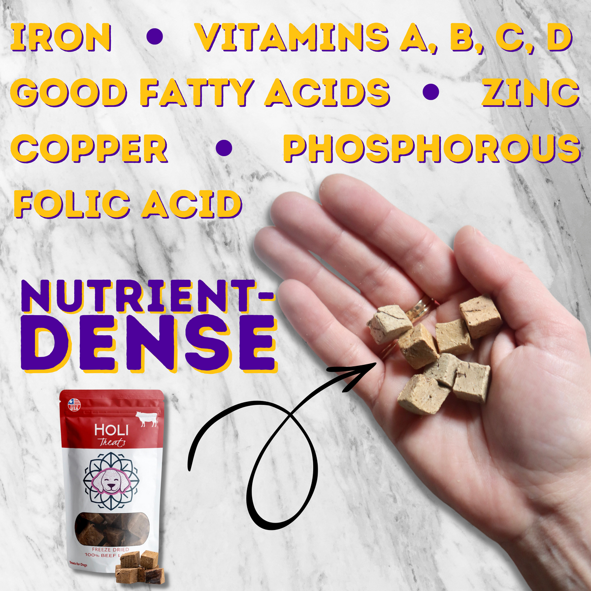 Freeze-Dried Beef Liver Dog Treats