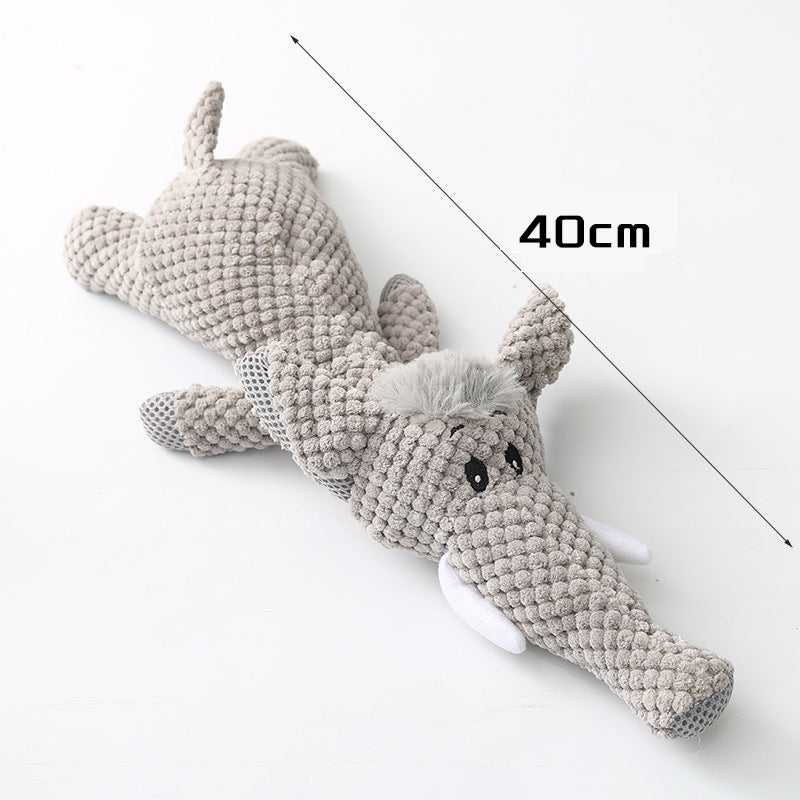Plush Squeaky Puppy Chew Toy
