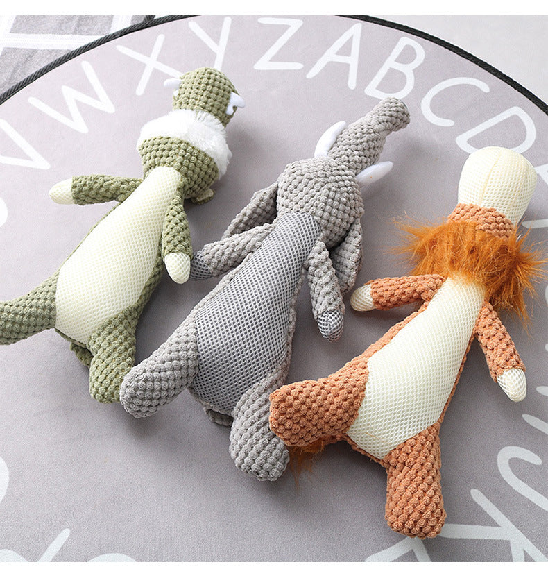 Plush Squeaky Puppy Chew Toy