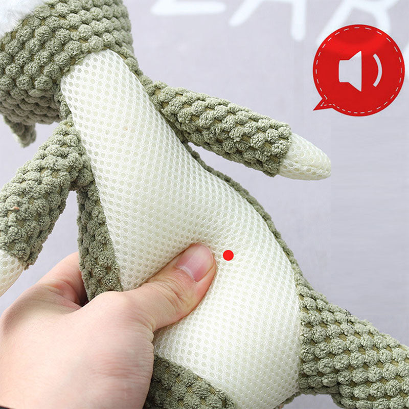 Plush Squeaky Puppy Chew Toy