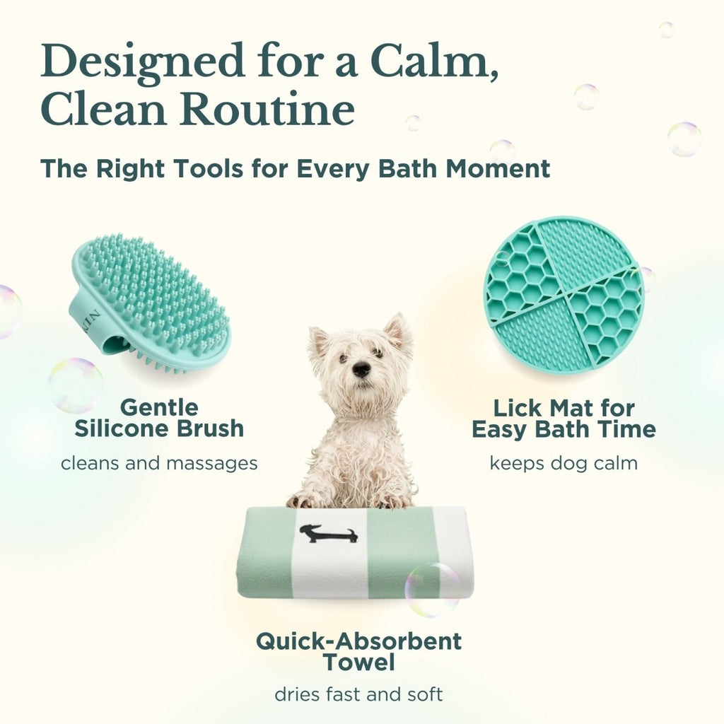 Dog Bath & Grooming Kit