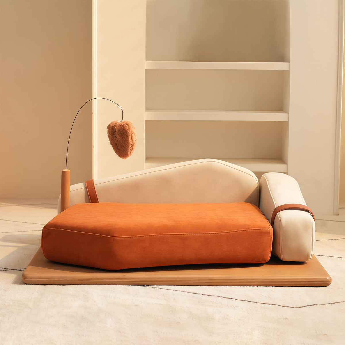 Modern Wooden Pet Bed