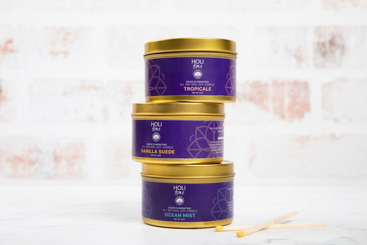 Natural Pet Odor Eliminator Candle