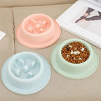 Slow-Feeder Dog Bowl