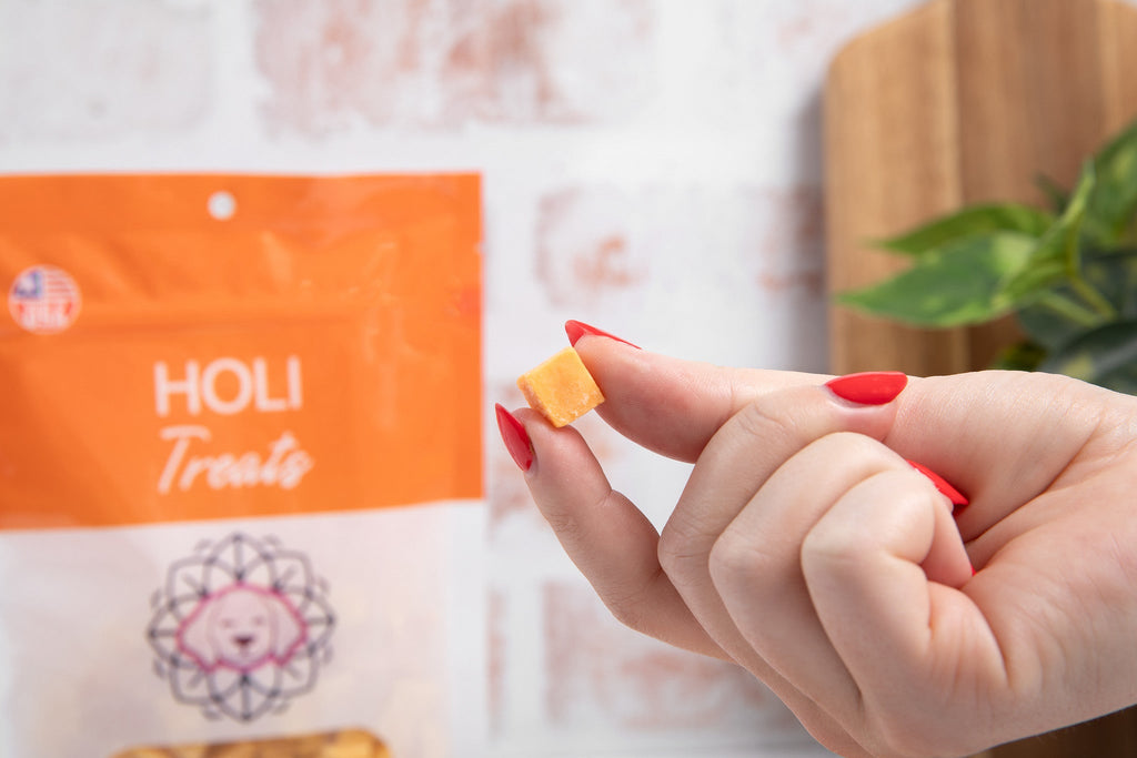 Freeze-Dried Cheddar Cheese Dog Treats