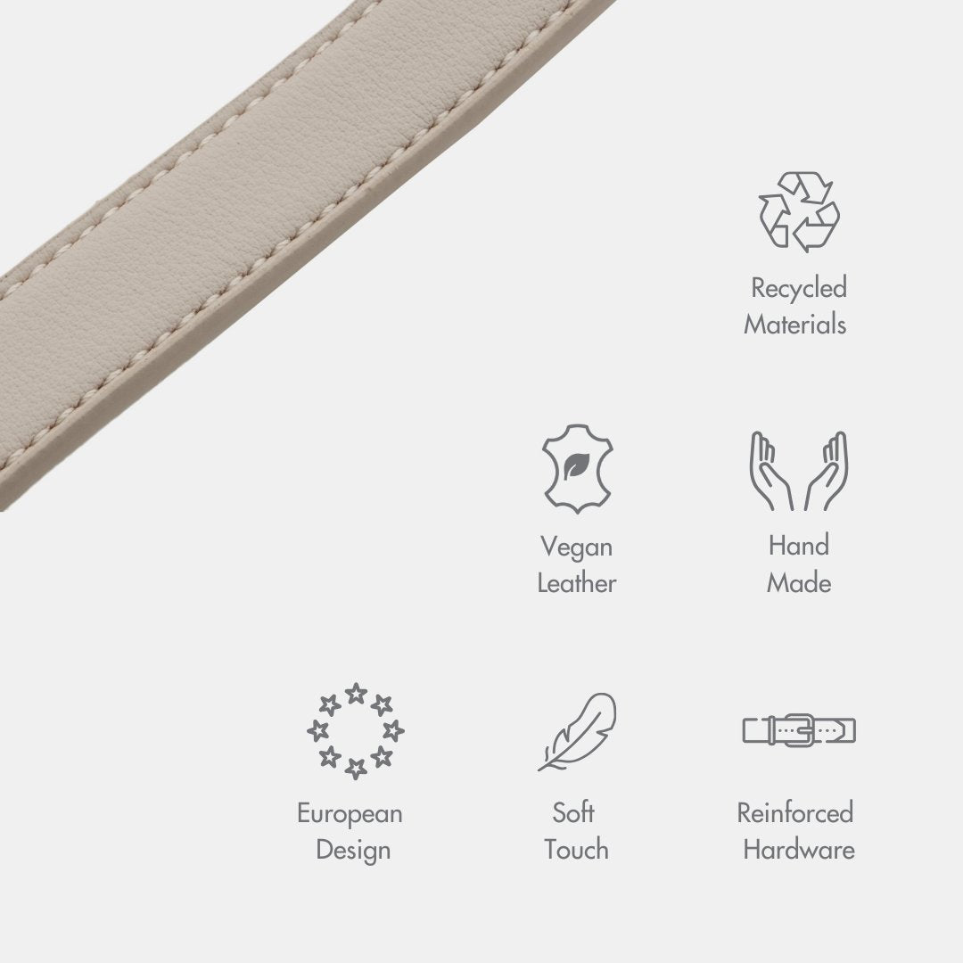 Collar - Air Tag Enabled - Vegan Leather - Cupertino