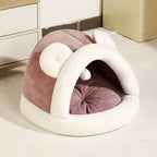 Self-Warming Pet Cave Bed