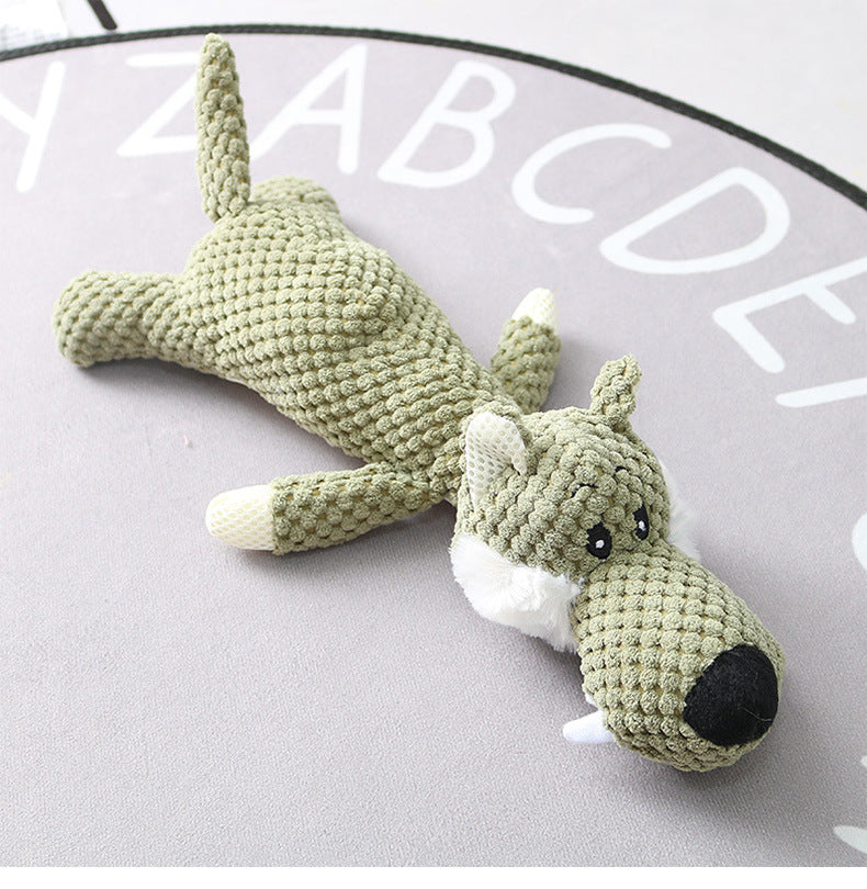 Plush Squeaky Puppy Chew Toy