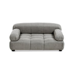 Marcel Upholstered Pet Bed – Uptown Gray Velvet