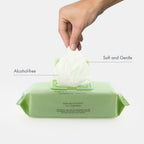 Plant-Based Biodegradable Grooming Wipes