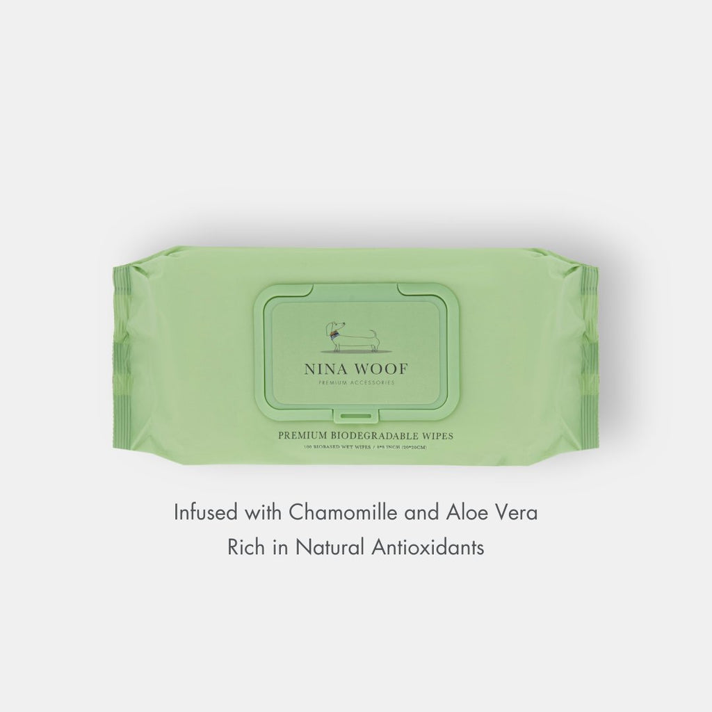 Plant-Based Biodegradable Grooming Wipes