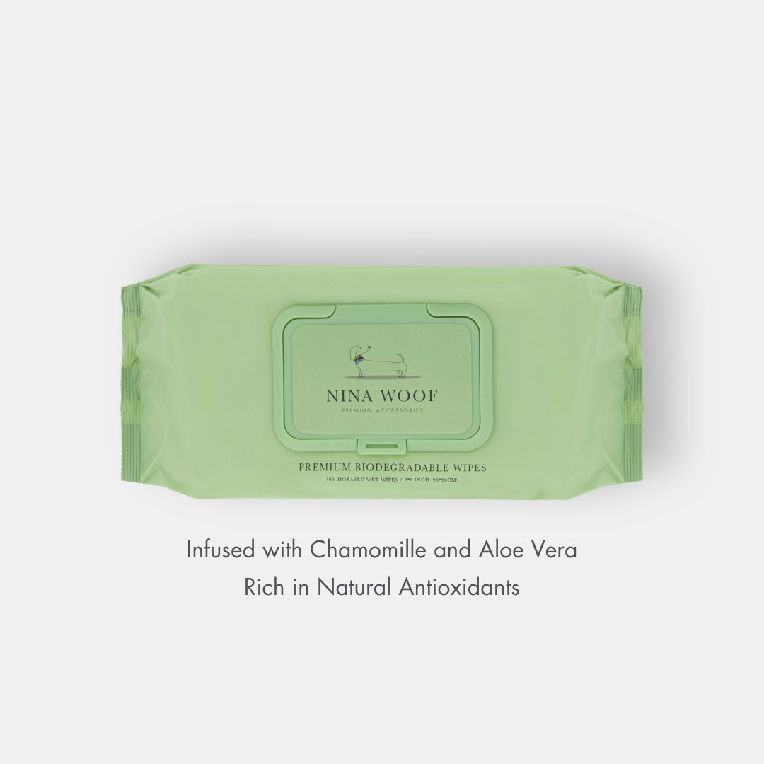 Plant-Based Biodegradable Grooming Wipes