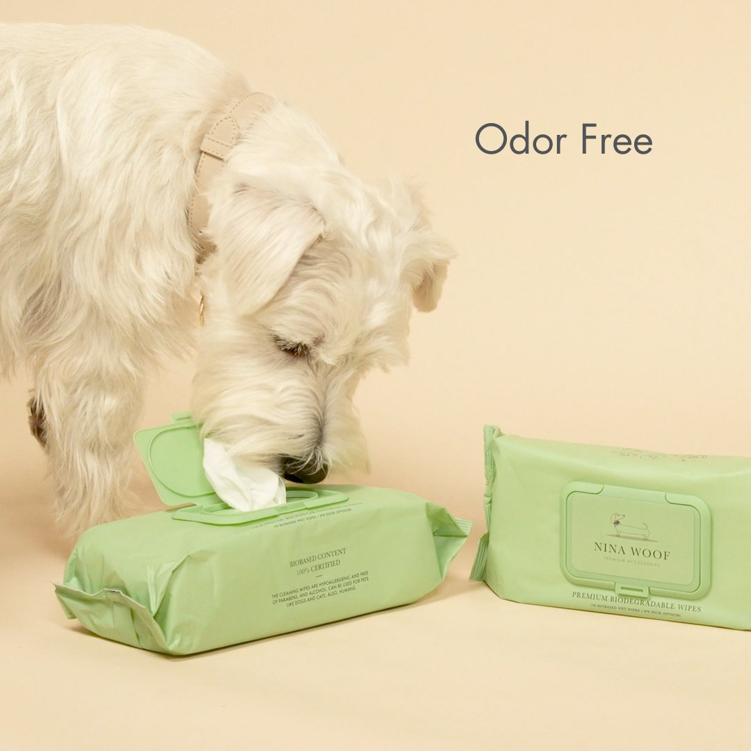 Plant-Based Biodegradable Grooming Wipes