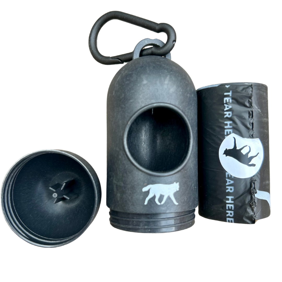 Compostable Waste Bags + Bamboo Dispenser