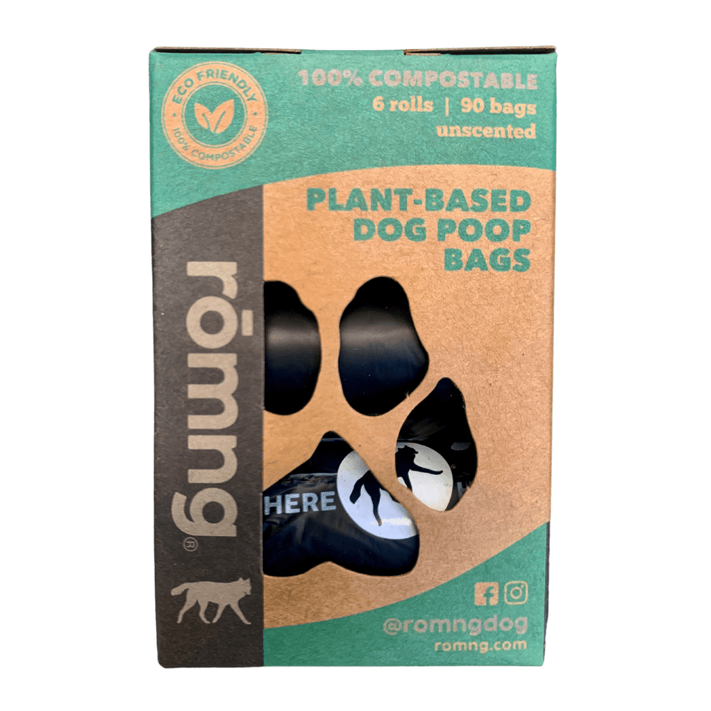 Compostable Waste Bags + Bamboo Dispenser