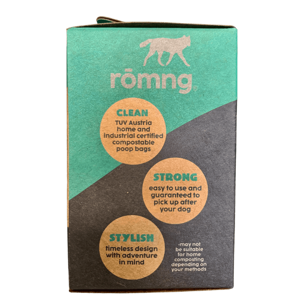 Compostable Waste Bags + Bamboo Dispenser