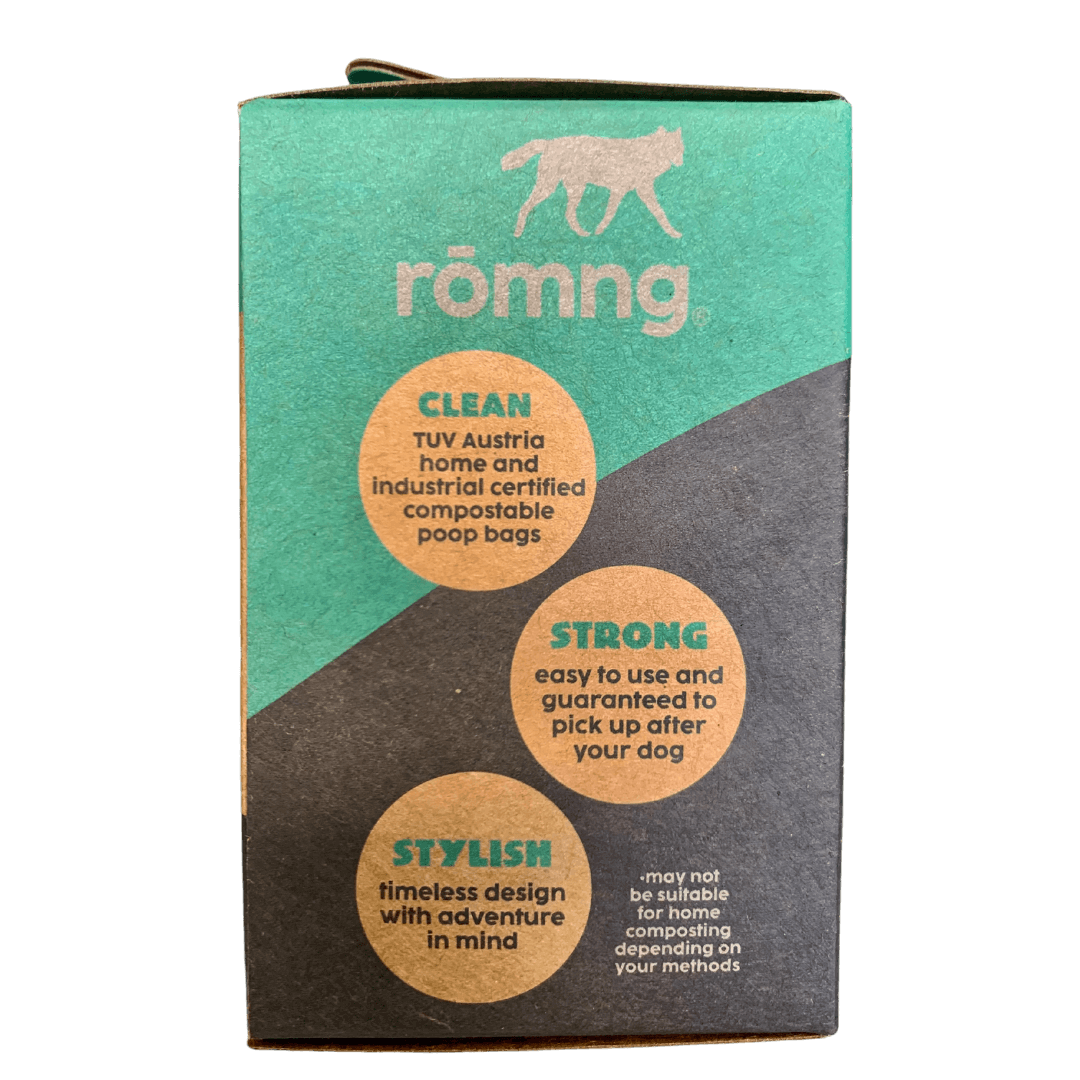 Compostable Waste Bags + Bamboo Dispenser
