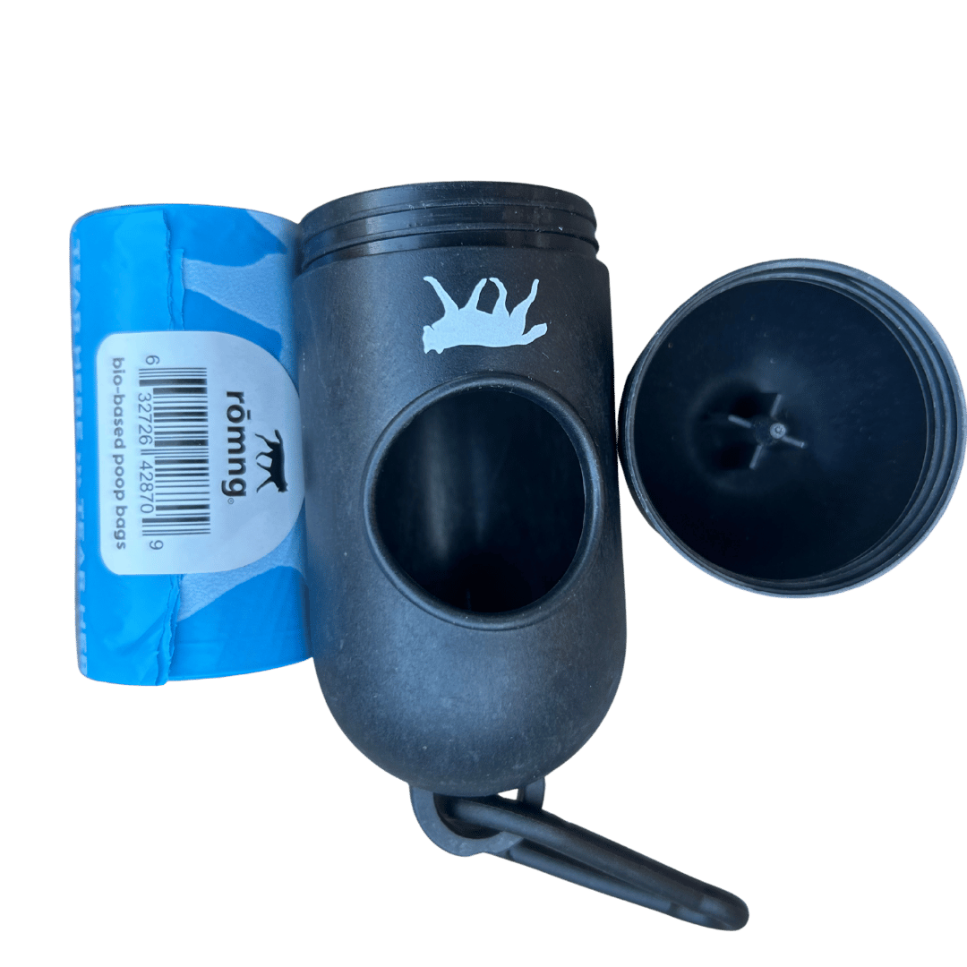 Bio-Based Waste Bags + Bamboo Dispenser